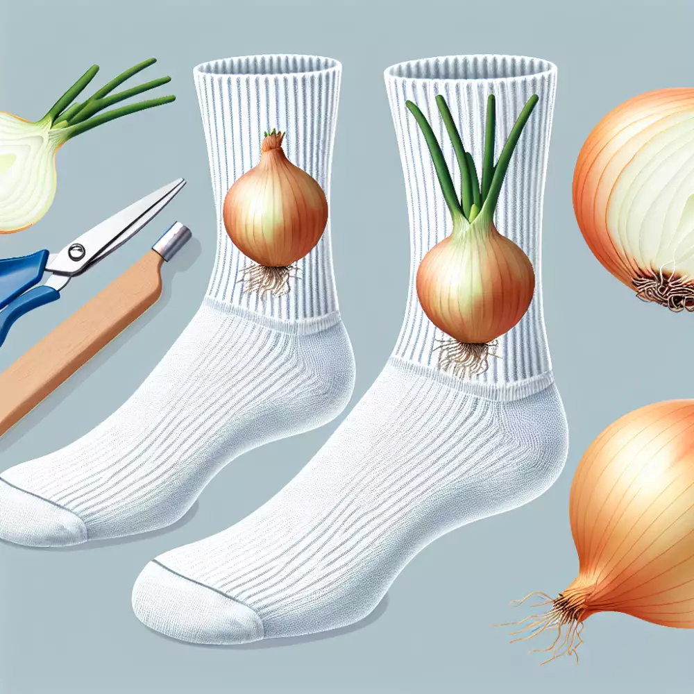 cibulové ponožky