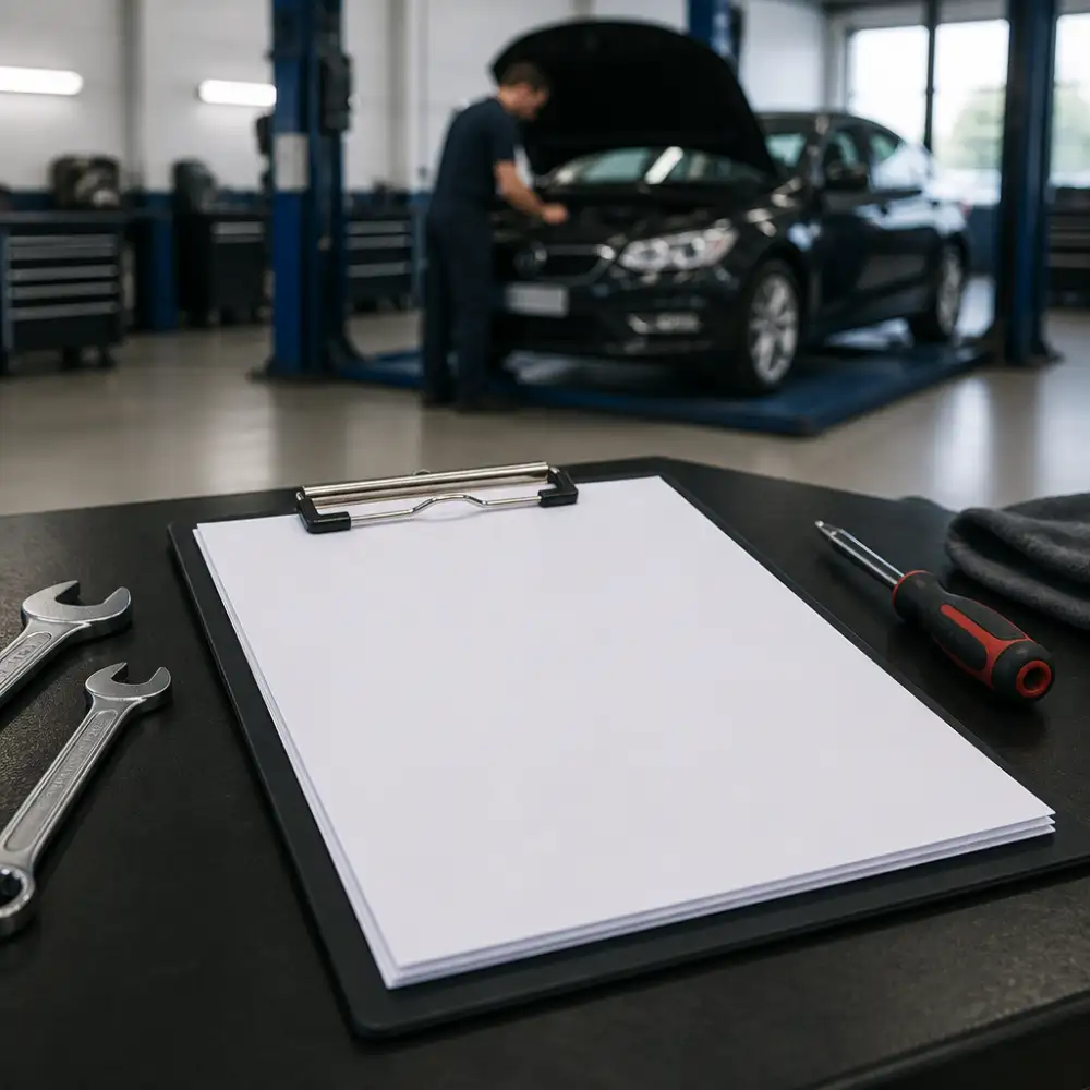 zakázkový list autoservis